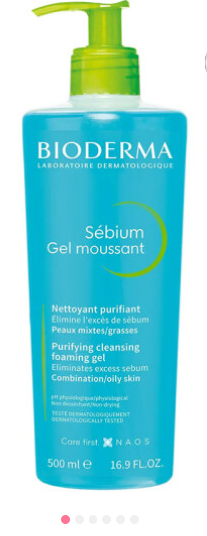 Bioderma Sebium Foaming Gel 500 ml