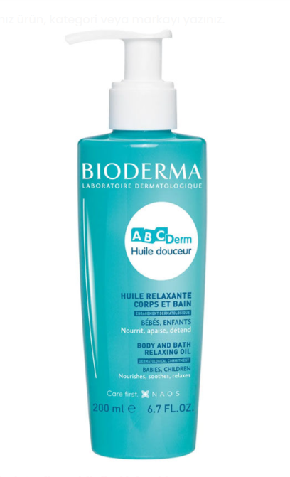 Bioderma ABCderm Bebek ve Çocuklar İçin Masaj Yağı 200 ml