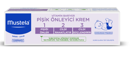 Mustela Vitamin Barrier 1-2-3 Cream 100ml