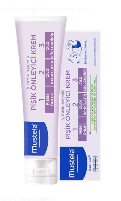 Mustela Vitamin Barrier 1-2-3 Cream 50ml