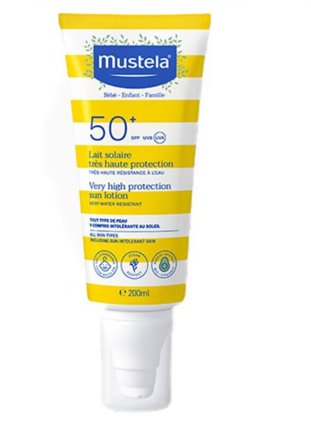 Mustela Very High Protection Sun Lotion SPF50+ 200ml