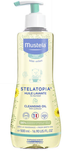 Mustela Stelatopia Temizleme Yağı 500 ml