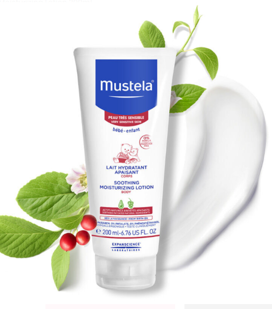 Mustela Soothing Moisturizing Lotion 200ml