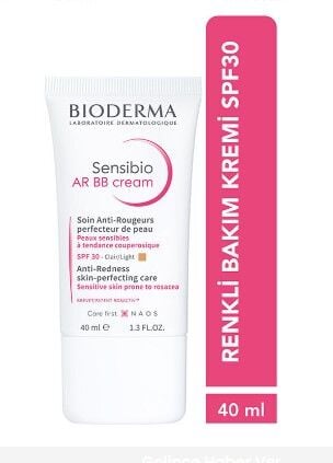 Bioderma Sensibio AR BB Cream Spf30 (Light) 40ml