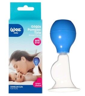 Wee Baby Göğüs Pompası Tirle - Mavi
