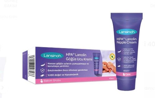 Lansinoh HPA Lanolin Göğüs Ucu Kremi 40 ml