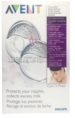 Avent Göğüs Kalkanı 2'li