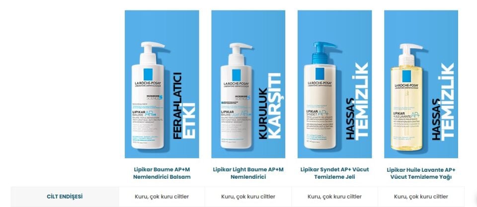 La Roche Posay Lipikar Gel Lavant Vücut Temizleme Jeli 750 ml