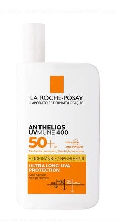 La Roche Posay Anthelios UVmune400 Invisible Fluid Tüm Cilt Tipleri İçin SPF50+ Yüz Güneş Kremi 50 ml
