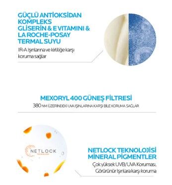 La Roche Posay Anthelios UVmune400 Invisible Fluid Tüm Cilt Tipleri İçin SPF50+ Yüz Güneş Kremi 50 ml