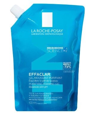La Roche Posay Effaclar Yağlı Ciltler için Temizleme Jeli 400ml - Refill