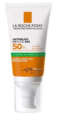La Roche Posay Anthelios Oil Control Gel Cream Spf50+ Yağlı ve Karma Ciltler İçin Yüz Güneş Kremi 50 ml