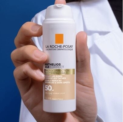 La Roche Posay Anthelios Age Correct SPF50+ Yaşlanma Karşıtı Renkli Yüz Güneş Kremi 50 ml