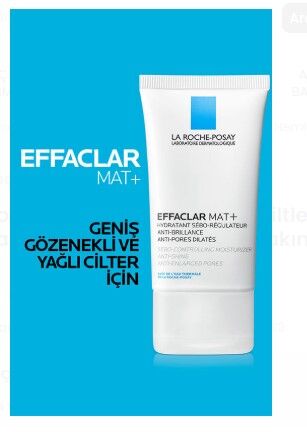 La Roche Posay Effaclar Yağlı Ciltler İçin Parlama Karşıtı Nemlendirici Bakım Kremi 40 ml
