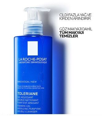 La Roche Posay Toleriane Tüm Ciltler İçin Temizleme Jeli 400 ml