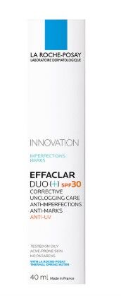 La Roche Posay Effaclar Duo+M SPF30+ Yağlı Ve Akneye Eğilimli Ciltler İçin Yüz Bakım Kremi 40 mlLa Roche Posay Effaclar Duo+M SPF30+ Yağlı Ve Akneye Eğilimli Ciltler İçin Yüz Bakım Kremi 40 ml