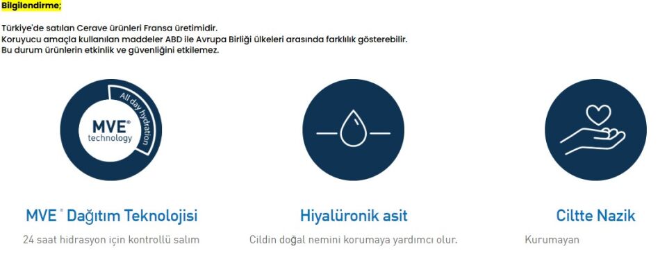 CeraVe Nemlendirici Yüz Ve Vücut Kremi - Kuru Ciltler İçin Seramid Ve Hyalüronik Asit İçerikli 340 gr