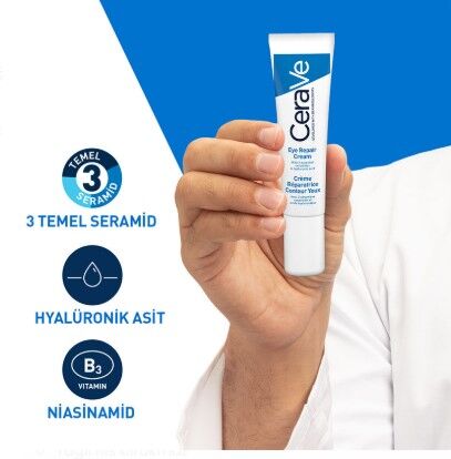 CeraVe Onarıcı ve Nemlendirici Göz Kremi 14 ml