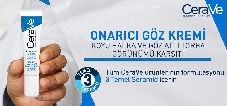 CeraVe Onarıcı ve Nemlendirici Göz Kremi 14 ml