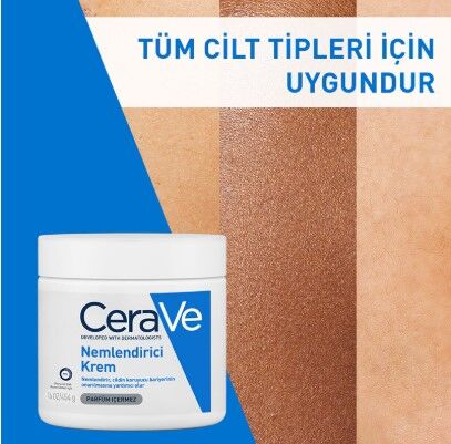 CeraVe Nemlendirici Krem Pompasız 454 gr
