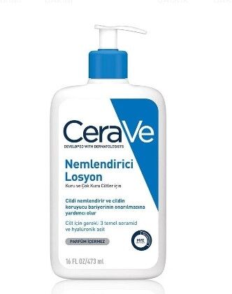 CeraVe Nemlendirici Yüz ve Vücut Losyonu-Seramid Ve Hyalüronik Asit İçerikli 473 ml