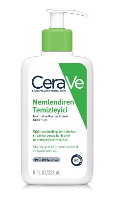 CeraVe Normal Ve Kuru Ciltler İçin Nemlendiren Temizleyici 236 ml