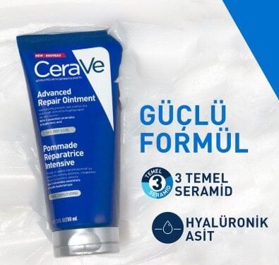 CeraVe Kuru Ciltler İçin Gelişmiş Onarıcı Bakım Kremi 88 ml