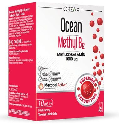 Orzax Ocean Methyl B12 10 ml