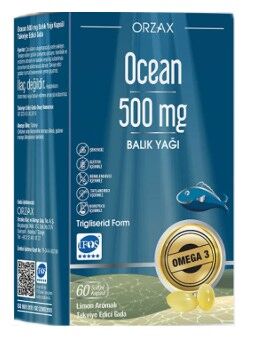 Orzax Ocean 500mg 60 Kapsül
