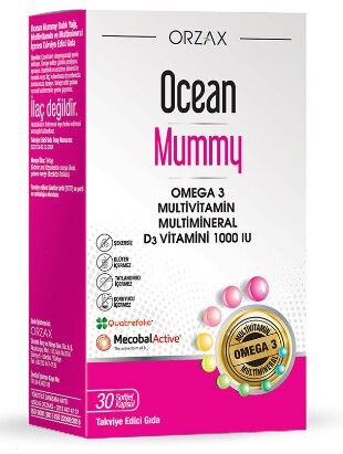 Orzax Ocean Mummy 30 Softjel Kapsül