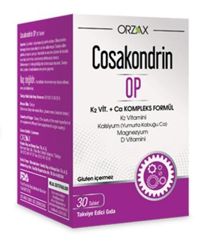 Orzax Cosakondrin-Op 30Tablet