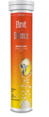 Orzax Efervit Defence 20 Efervesan Tablet