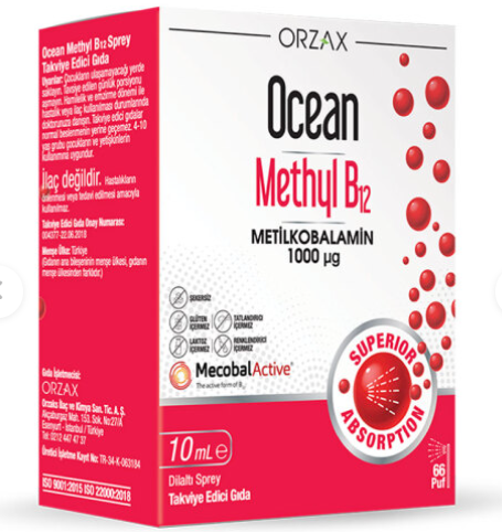 Orzax Ocean Methyl B12 10 ml