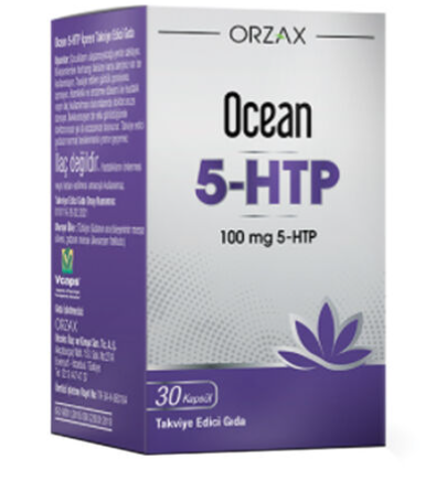 Orzax Ocean 5-HTP Takviye Edici Gıda 30 Kapsül