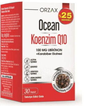 Orzax Ocean Koenzim Q10 30 Kapsül