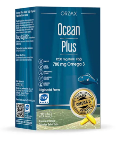 Orzax Ocean Plus 30 Kapsül