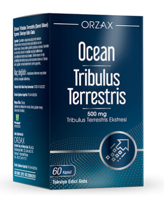 Orzax Tribulus Terrestris Takviye Edici Gıda 60 Kapsül