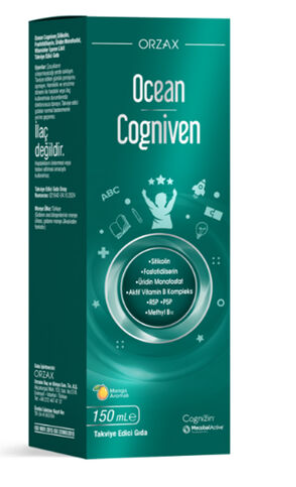 Orzax Ocean Cogniven Mango Aromalı Takviye Edici Gıda 150 ml