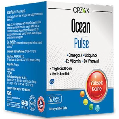 Orzax Ocean Pulse 30 Kapsül