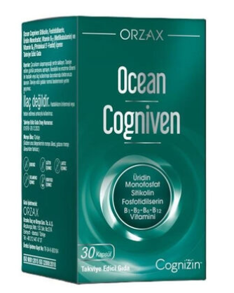 Orzax Ocean Cogniven İçeren Takviye Edici Gıda 30 Kapsül