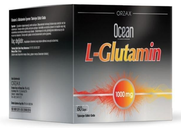 Orzax Ocean L-Glutamin 5000 mg 60 Saşe