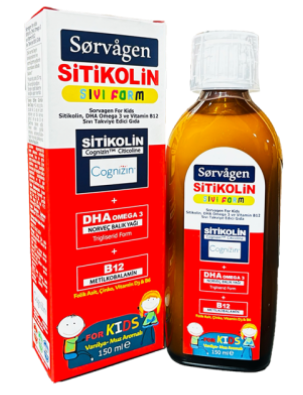 Sorvagen Smart Sıvı Form Stikolin Takviye Edici Gıda 150 ml