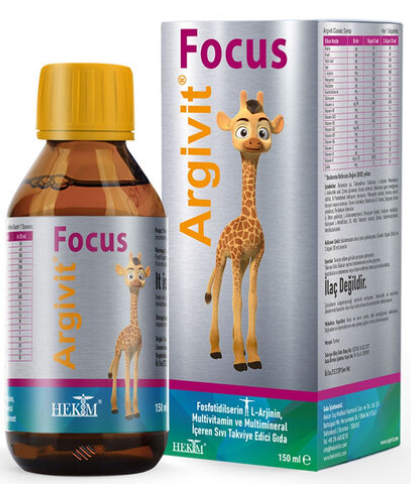 Argivit Focus Takviye Edici Gıda 150 ml