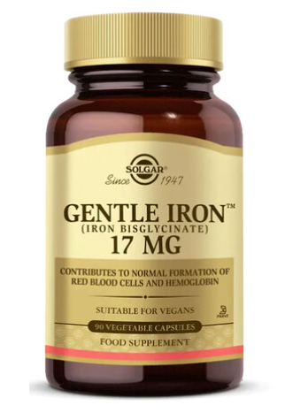 Solgar Gentle Iron 17 mg 90 Kapsül