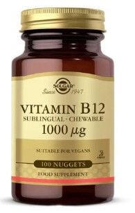 Solgar Vitamin B12 1000mcg 100 Kapsül
