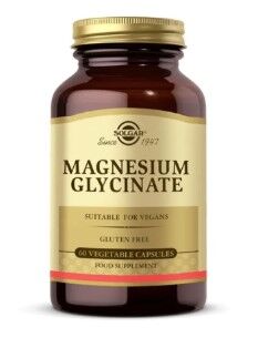 Solgar Magnesium Glycinate İçeren Takviye Edici Gıda 60 Kapsül