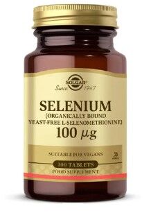 Solgar Selenium 100 mcg 100 Tablet