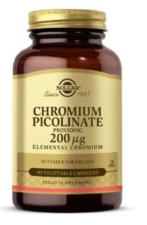 Solgar Chromium Picolinate 200 mcg 90 Kapsül