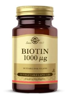Solgar Biotin 1000 mcg 50 Kapsül