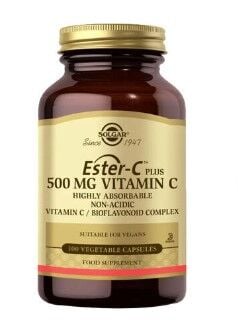 Solgar Ester-C Plus 500 mg 100 Kapsül